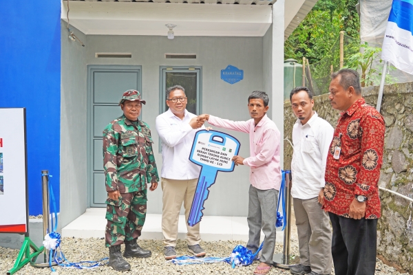 Krakatau Steel Bangun Rumah Modular Tahan Gempa di Cikerai Cilegon