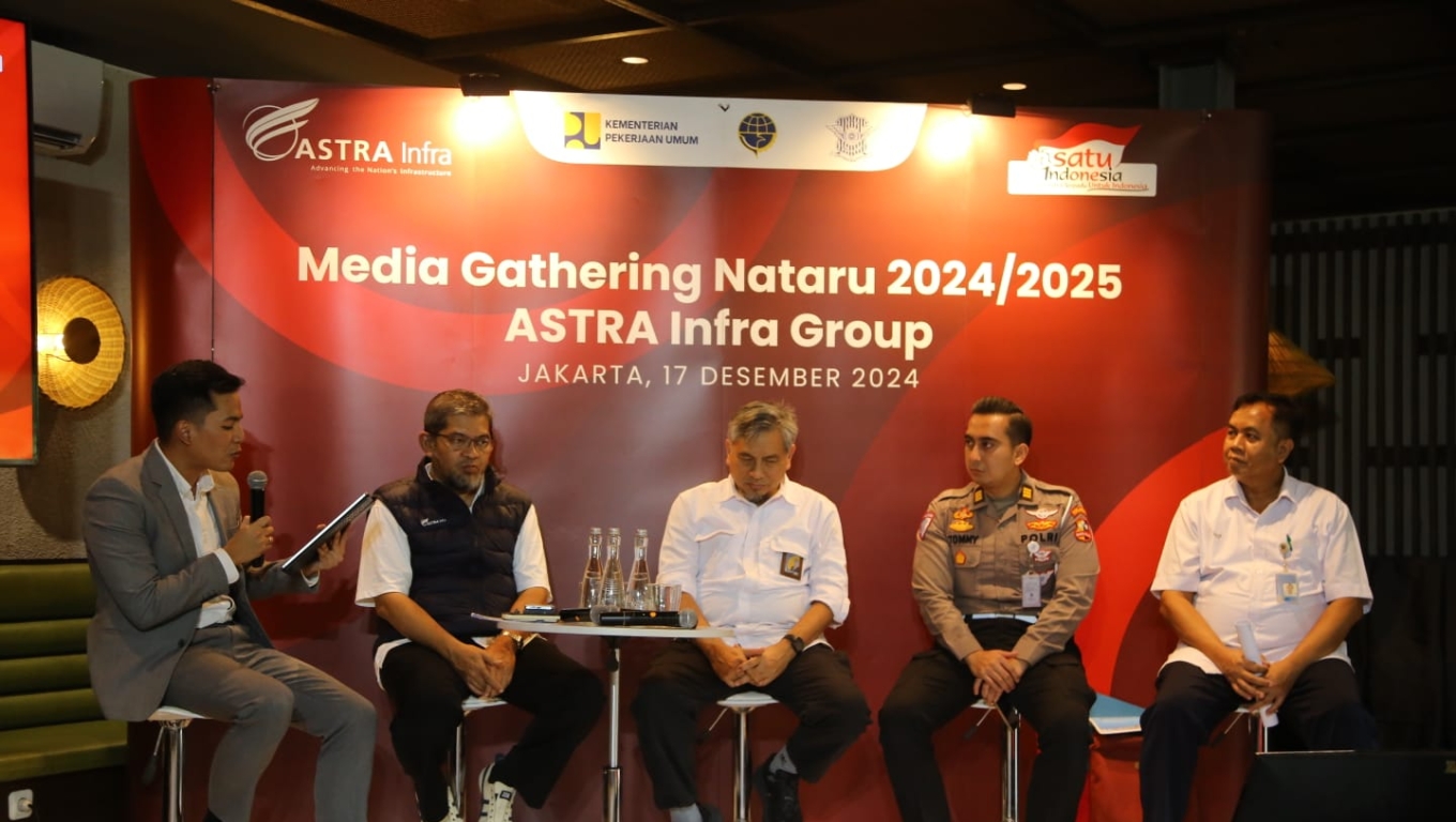 Media Gathering Nataru 2024/2025 ASTRA Infra Group di Amanaia Menteng, Jakarta Pusat (Foto: Istimewa) 