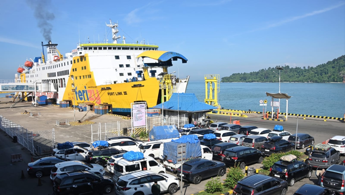 Pelabuhan Penyeberangan Merak (Foto: Istimewa) 