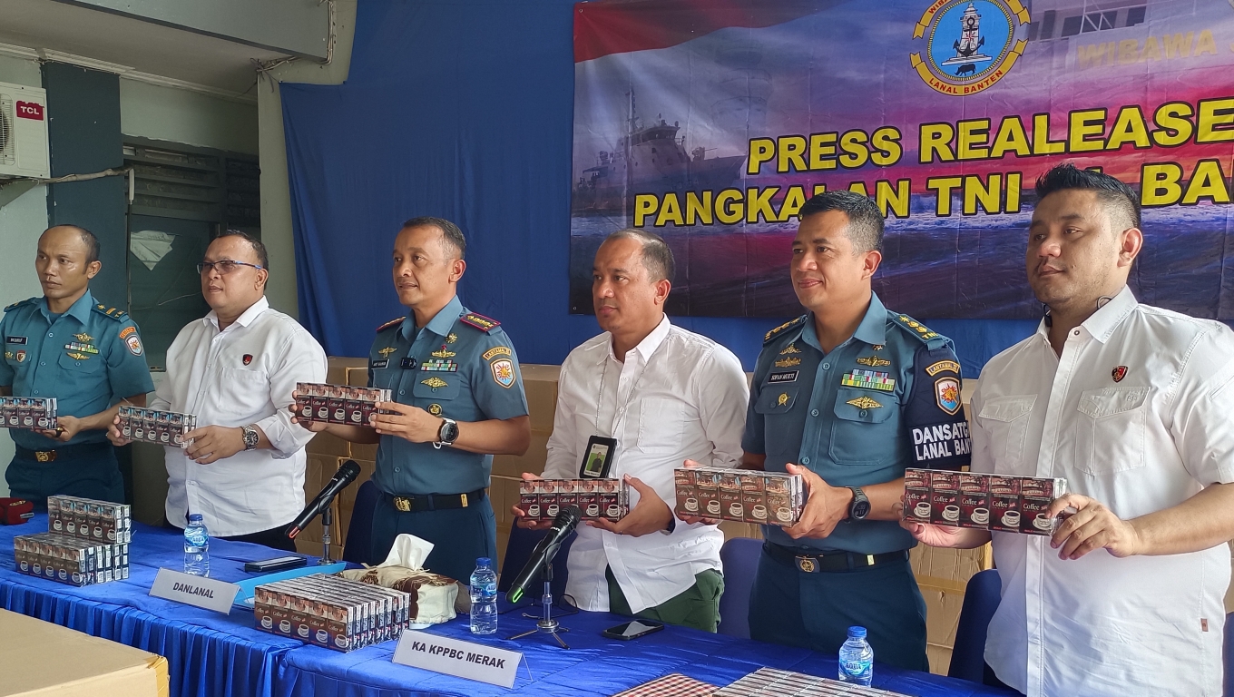 Komandan Pangkalan TNI Angkatan Laut Banten, Kolonel Laut (P) Arif Rahman (Arie/Babebanten.com) 