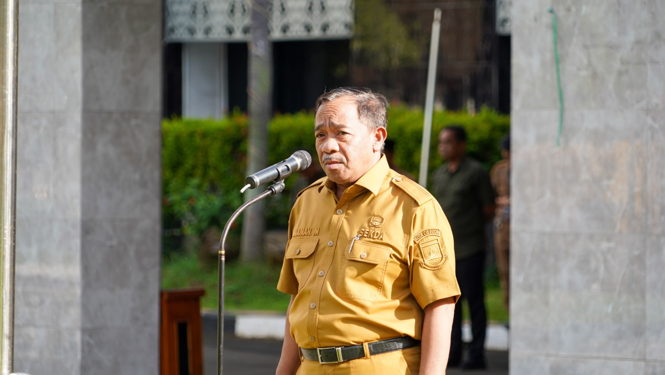 Sekda Kota Cilegon Maman Mauludin saat memberikan motivasi kepada ASN Pemkot Cilegon. (Foto: Istimewa) 