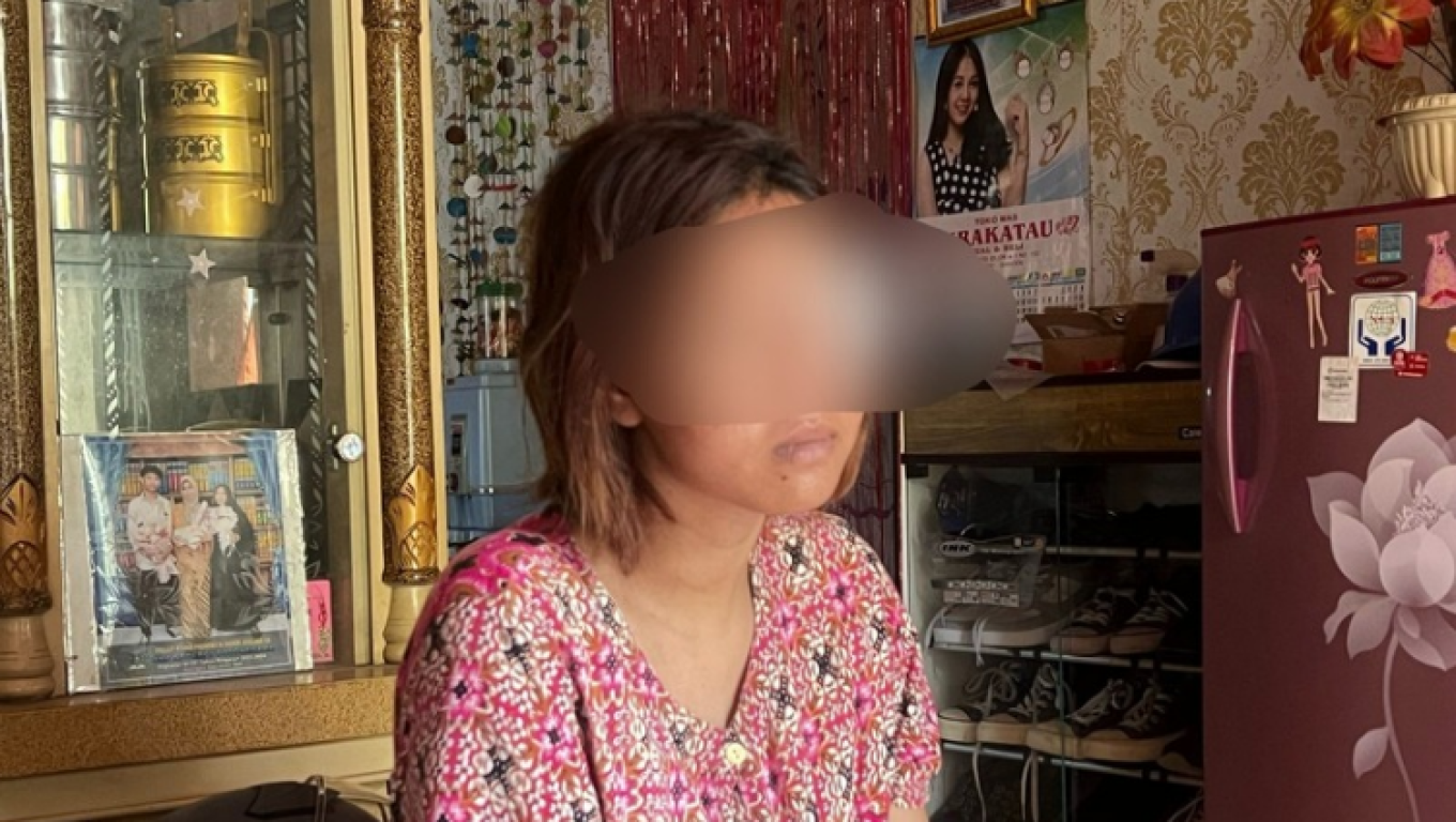 Siswi SMK di Cilegon yang menjadi korban penganiayana oleh pacar temannya sendiri. (Dok: Babebanten.com)