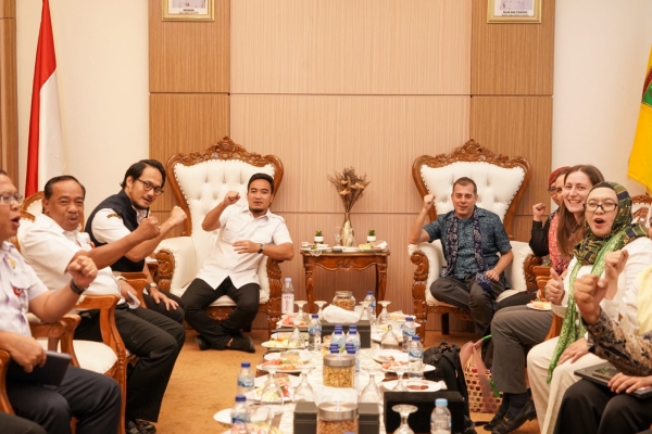FCIP Kedubes Inggris Siap Bersinergi Pengelolaan Sampah Dengan Pemkot Cilegon