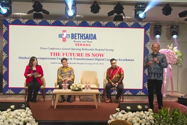 Gubernur Banten Andra Soni Apresiasi Grand Opening Bethsaida Hospital Serang