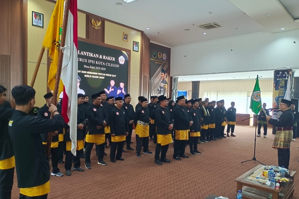 Pengurus IPSI Cilegon Resmi Dilantik, Walikota Robinsar : Semoga Seni Bela Diri Kembali Bergairah