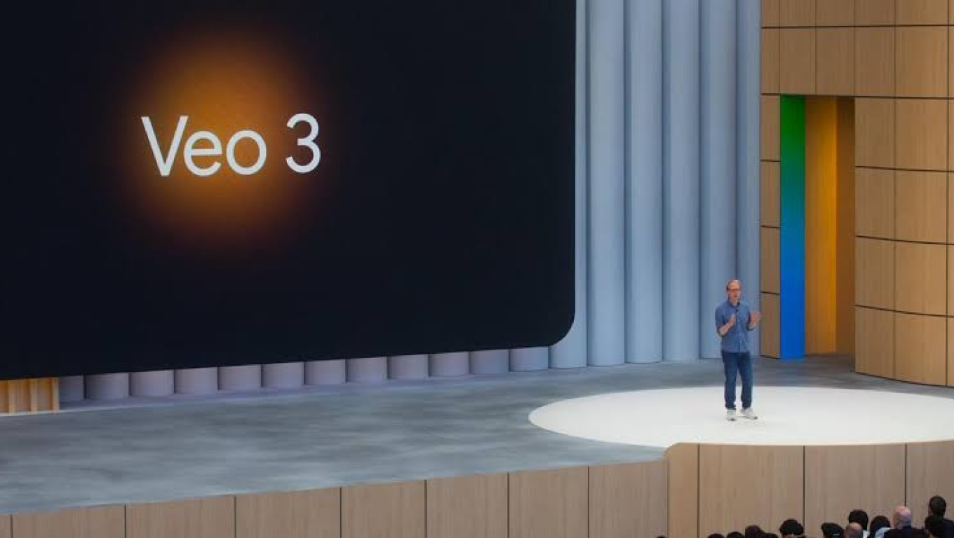 Peluncuran Google Veo 3. (Dok: CNET) 