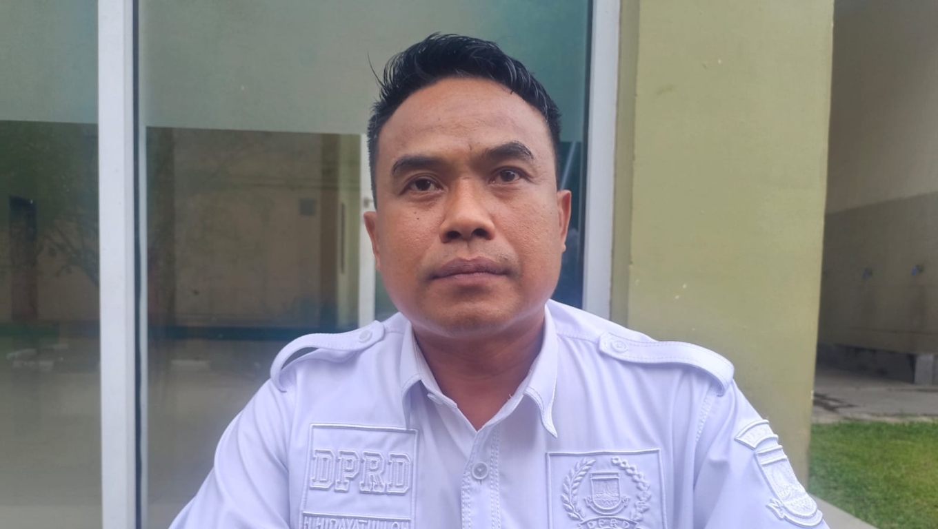 Anggota Komisi II DPRD Kota Cilegon, Hidayatulloh. (Foto: Arie/ Babebanten.com)