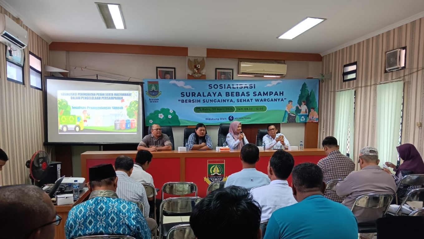 Suasana Sosialisasi Suralaya Bebas Sampah. (Foto: Istimewa)