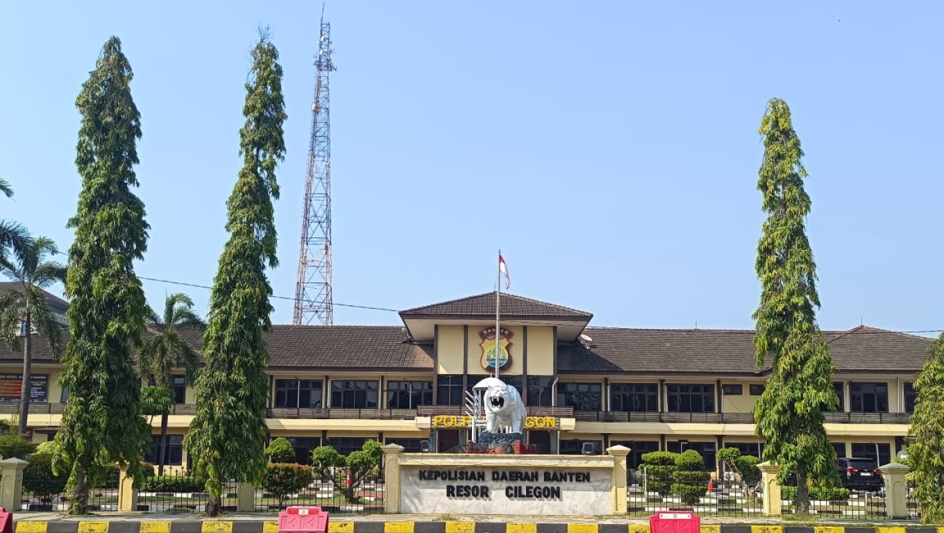 Mapolres Cilegon (Foto: Babebanten.com)