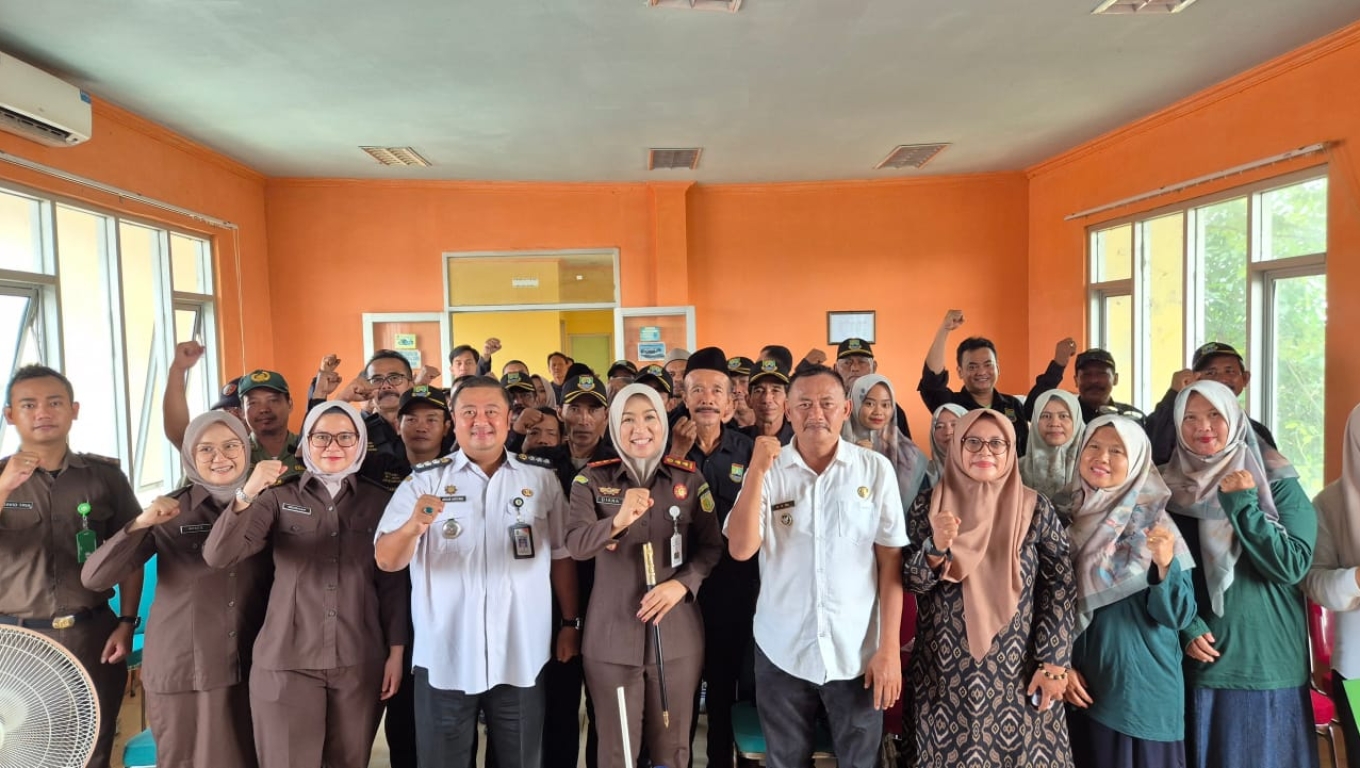 Kegiatan penerangan hukum terkait pemanfaatan Rumah Restorative Justice di Aula Kelurahan Randakari, Kecamatan Ciwandan. (Foto: Istimewa)