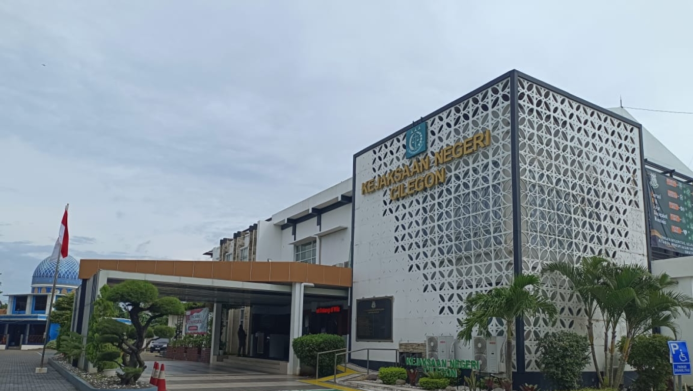 Kantor Kejaksaan Negeri Kota Cilegon. (Foto: Arie/Babebanten.com)