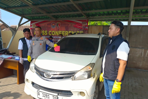 Melawan Saat Ditangkap, Pelaku Pencurian Mobil Ditembak Polsek Ciwandan Cilegon