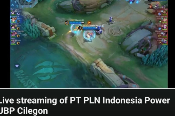 Waduh! Akun Youtube PLTGU Cilegon Dipakai Untuk Live Streaming Game Mobile Legend