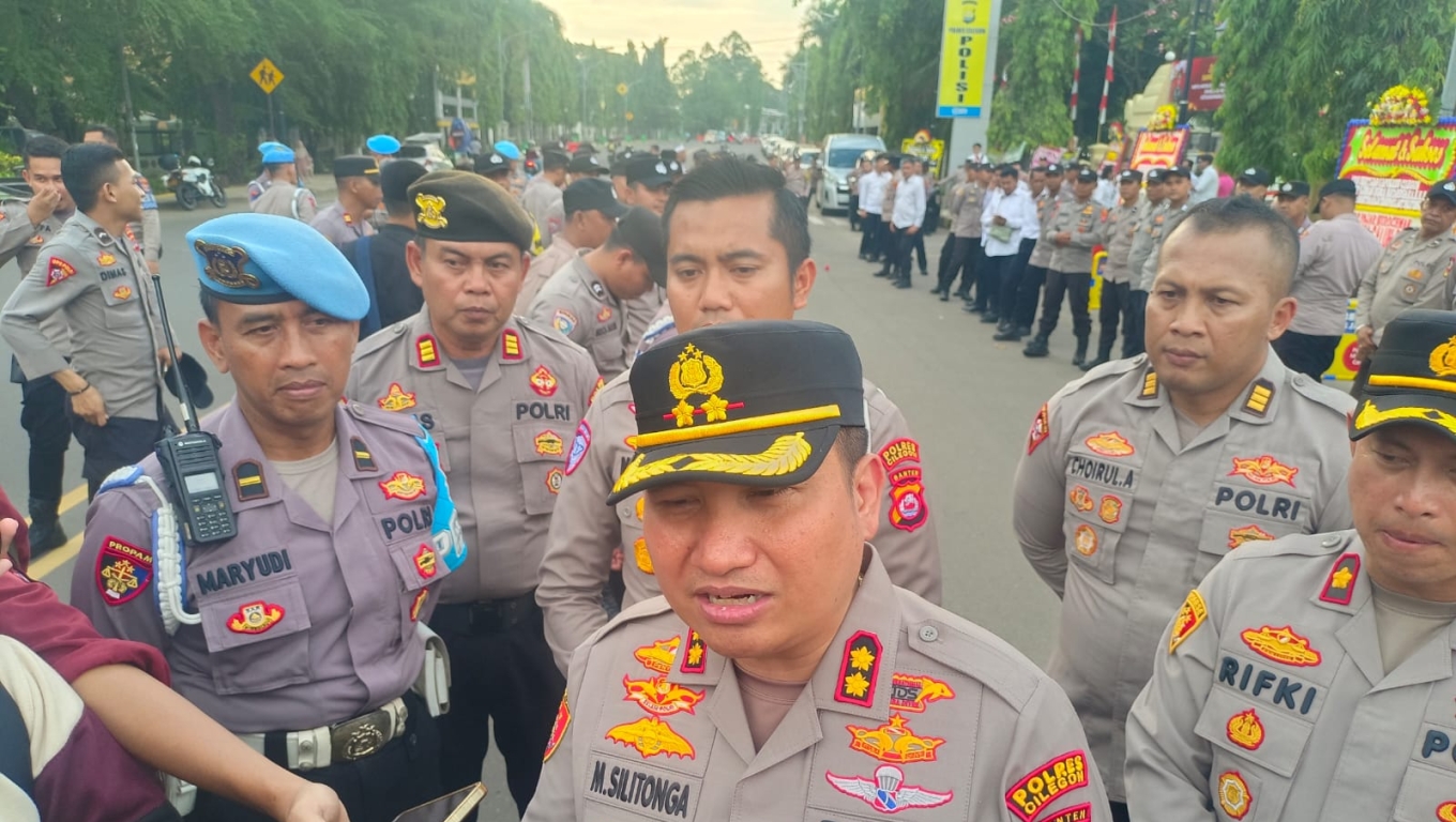 Kapolres Cilegon AKBP Martua Silitonga (Foto:Arie/Babebanten.com)