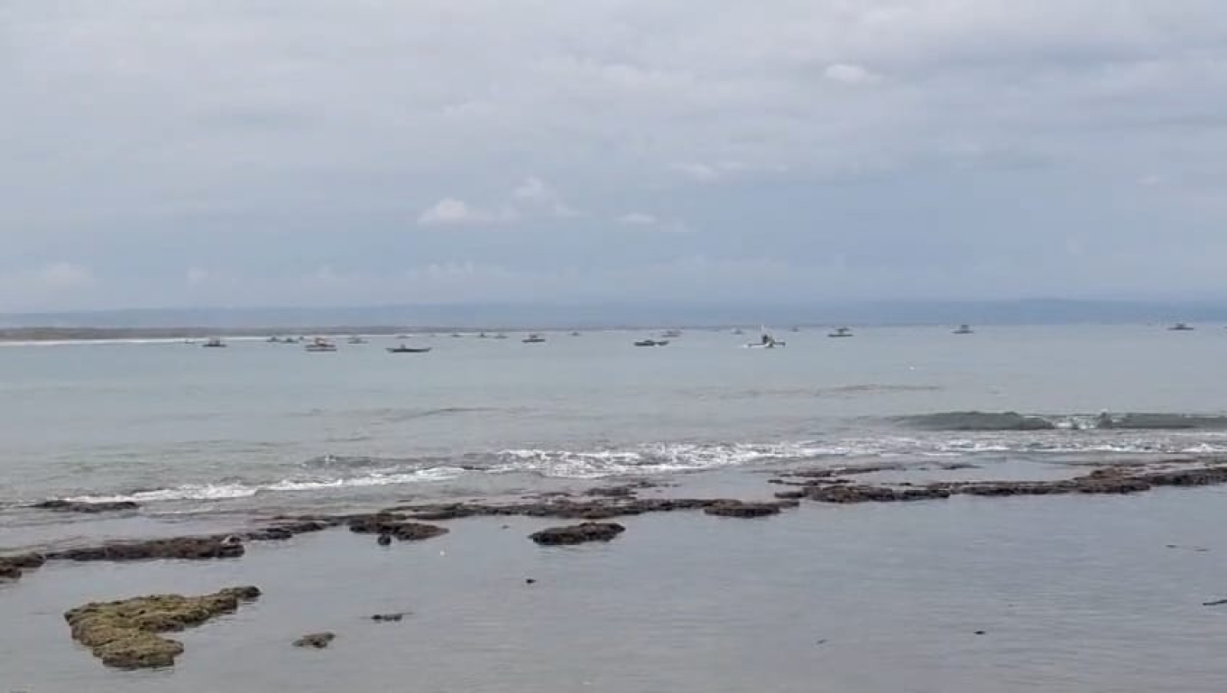 Pantai Karang Seke, Desa Muara Binuangeun, Kecamatan Wanasalam, Kabupaten Lebak. (Foto:Istimewa)