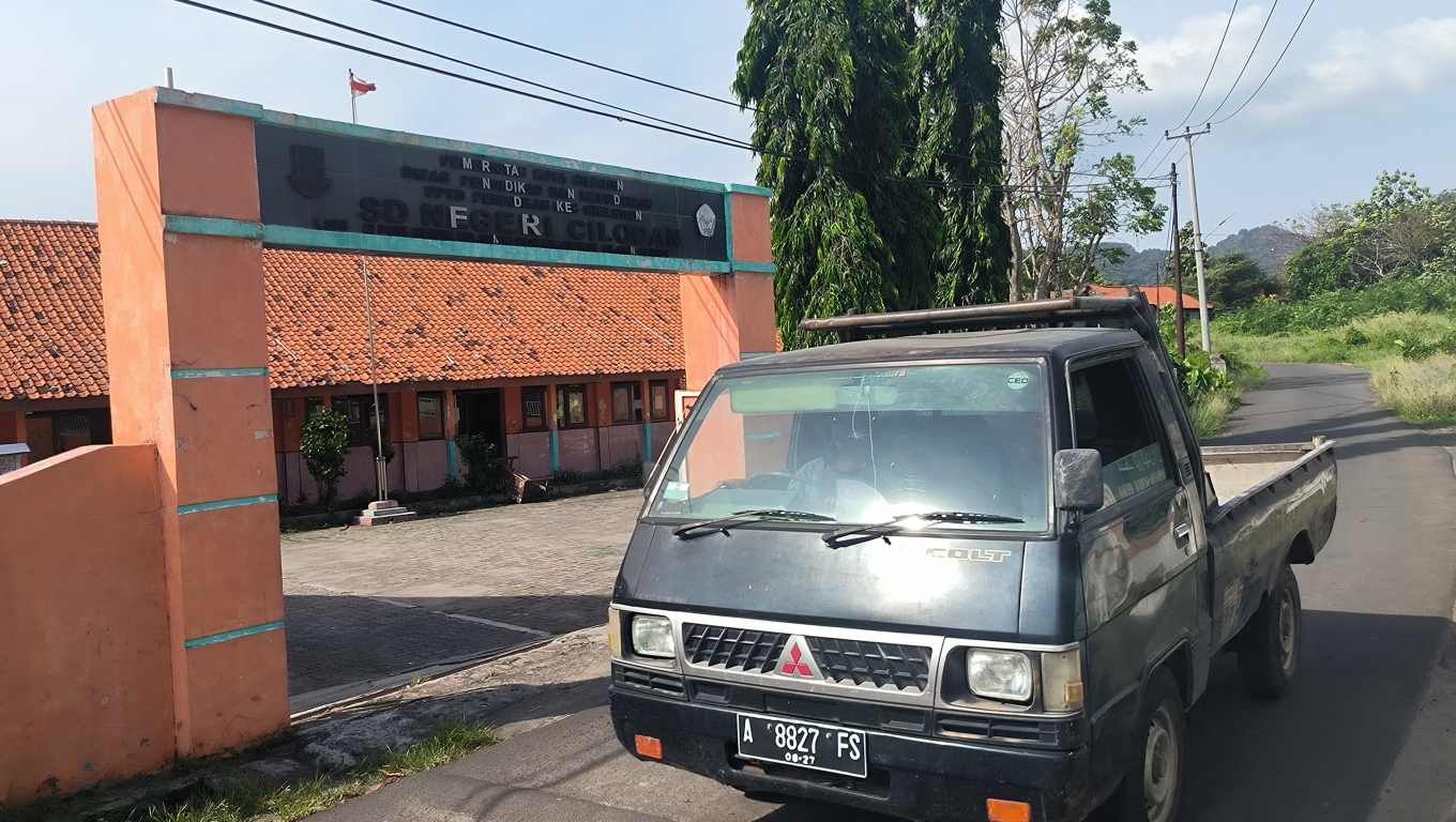 SDN Cilodan, Kelurahan Gunung Sugih, Kecamatan Ciwandan, Kota Cilegon. (Foto: Arie/Babebanten.com).