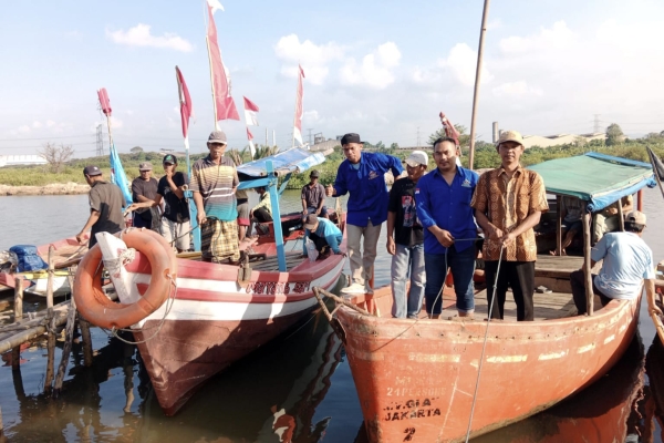 Ada Aktivitas Reklamasi Laut di Daerah Mereka, Nelayan Bojonegara Serang Menolak!