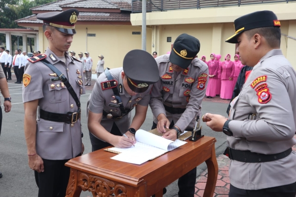 Dua Kasat dan Dua Kapolsek di Polres Cilegon Dimutasi, Ini Nama- namanya
