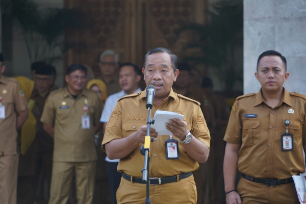 Sekda Maman Tekankan Seluruh Pegawai Pemkot Cilegon Untuk Meningkatkan Pelayanan Publik