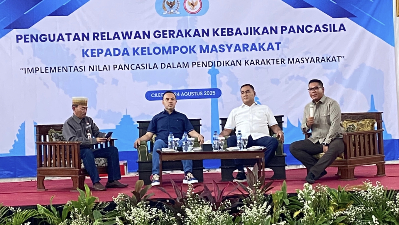 Sosialisasi penguatan nilai - nilai Pancadila yang diselenggarakan BPIP dan Anggota DPR RI,  Edison Sitorus. (Foto: Istimewa)