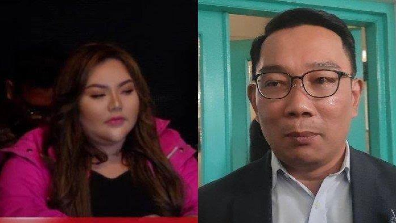 Lisa Mariana dan Ridwan Kamil. (Foto: MSN) 