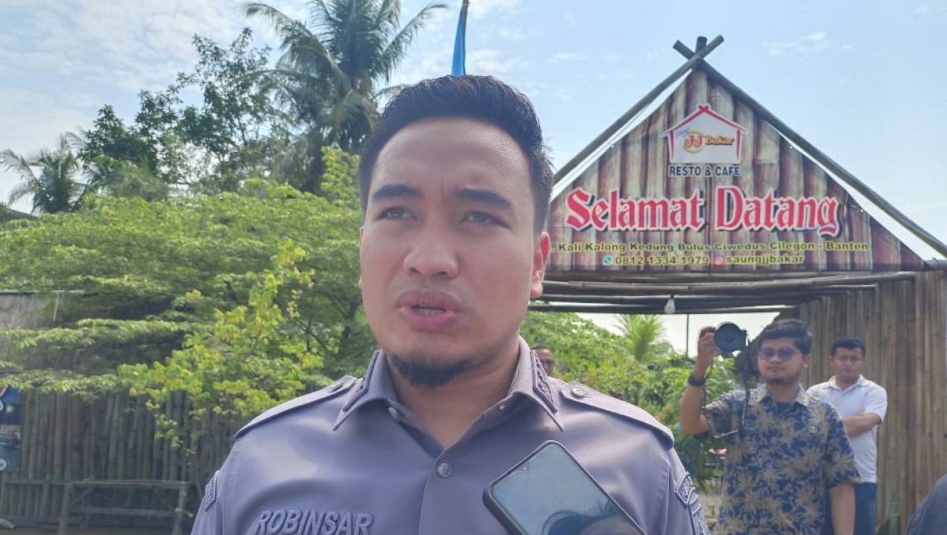 Walikota Cilegon, Robinsar. (Foto: Arie/BabeBanten.com)