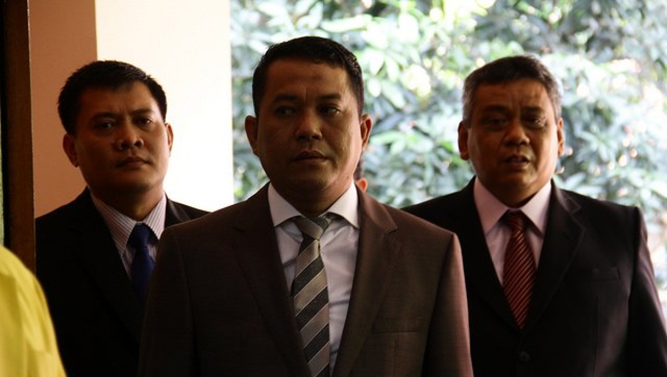 Ketua Harian Depinas SOKSI, Tubagus Iman Ariyadi (tengah). (Foto: Istimewa)