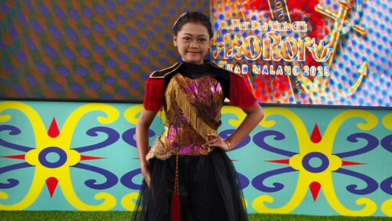 Vanya Wijaya, Finalis Joko Roro Cilik Kabupaten Malang 2025. (Dok. Istimewa)