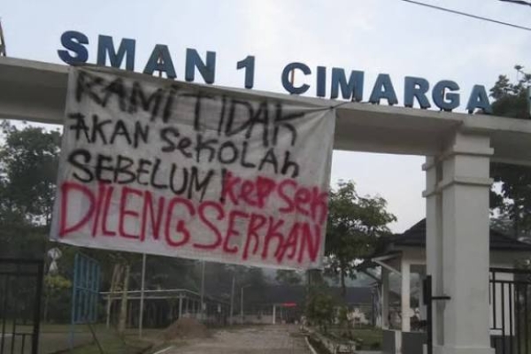 Begini Kronologi Siswa SMA 1 Cimarga Mogok Sekolah 