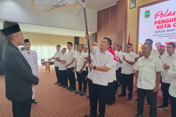 Pengurus KONI Cilegon Resmi Dilantik, Ini Pesan Walikota Robinsar