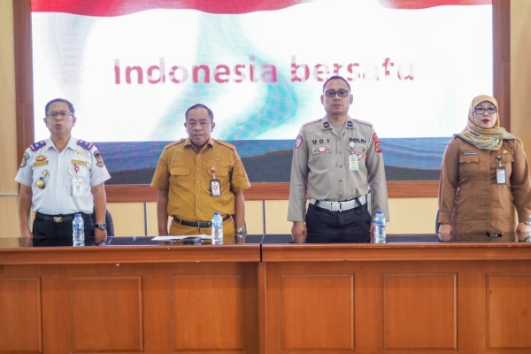 Sekda Maman Ajak Pelajar di Kota Cilegon Tertib Berlalu Lintas