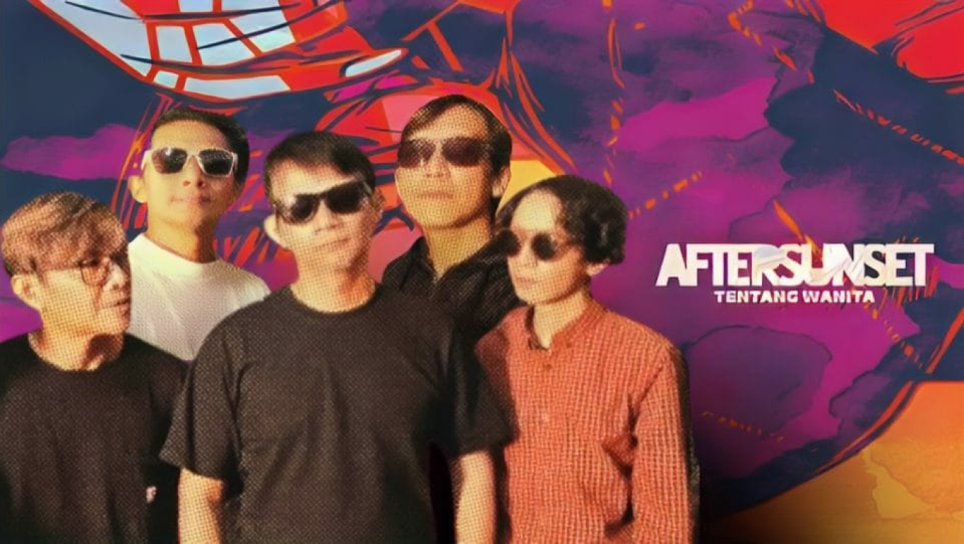 Para personel grup band AFTERSUNSET. (Dok. Istimewa)