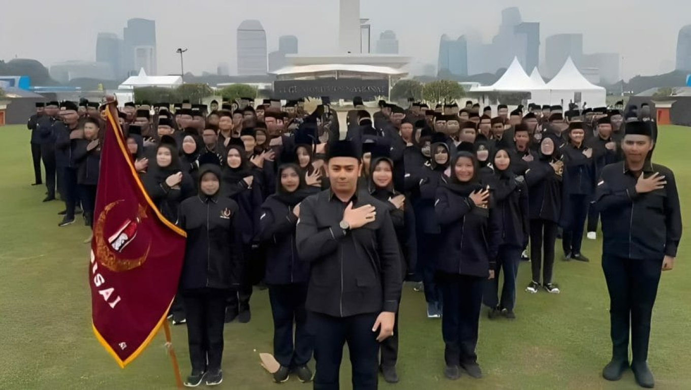Perisai Syarikat Islam mengumumkan kesiapannya untuk memobilisasi 1.000 personel relawan dari anggotanya ke Palestina. (Dok. Istimewa)