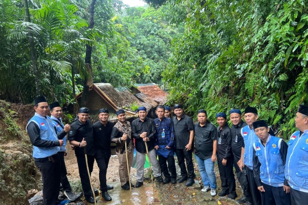 Kanwil Banten dan Lapas Kelas II A Serang Gelar Bakti Sosial