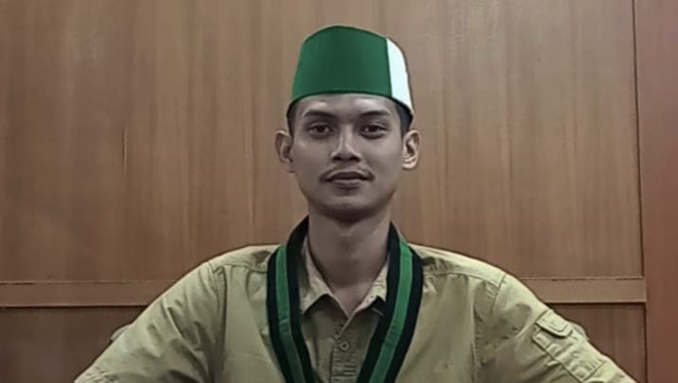 Ketua Umum HMI Cabang Cilegon, Tb. Rizki Andika. (Foto: Istimewa)