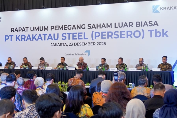 Perkuat Restrukturisasi, Krakatau Steel Mantap Bertransformasi