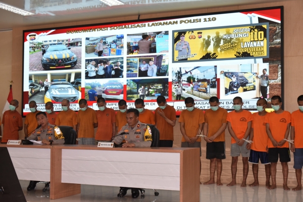 Polres Lebak Beberkan Hasil Capaian Penanganan Kasus Selama 2025