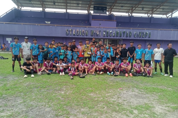 SSB Bajigur Tanjungsari Tampil Gemilang Pada Turnamen Sepak Bola di Stadion Mini Cikupa