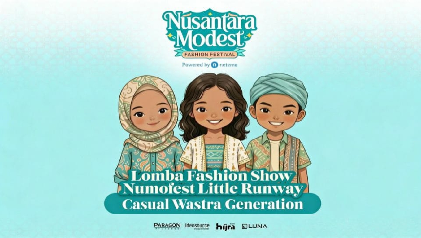 Pendaftaran Lomba Fashion Show Numofest Little Runway telah dibuka. (Dok. Istimewa)