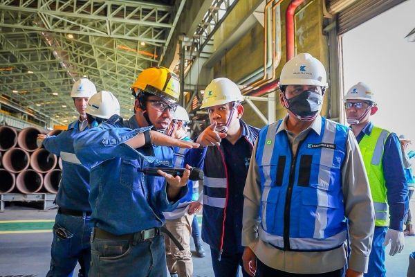 Kunjungi Krakatau Steel, DPR RI, BP BUMN, dan Danantara Perkuat Masa Depan Industri Baja Nasional