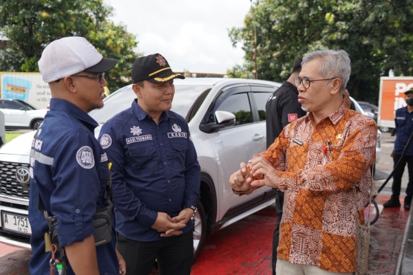 Pastikan Keakuratan Takaran BBM Jelang Arus Mudik Lebaran, Disperindag Cilegon Sidak 14 SPBU