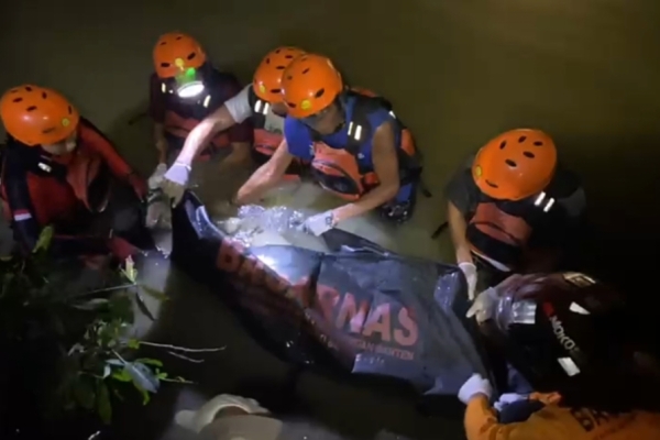 Warga Lebak yang Tenggelam di Kali Bayongbong Pontang Ditemukan Meninggal Dunia