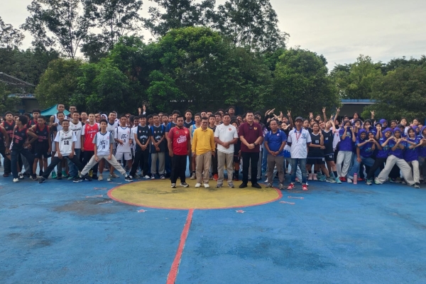 Cari Atlet Potensial, Perbasi Kota Cilegon Gelar Pertandingan Basket Tingkat SMP dan SMA