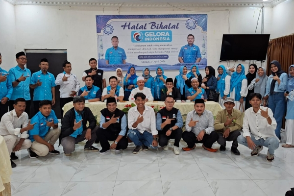 Nawawi Sahim Hadir di Acara Halal Bihalal DPD Partai Gelora Kota Cilegon, Sinyal Bergabung?