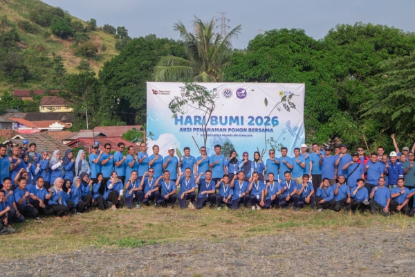 Peringati Hari Bumi 2026, PLN IP UBP Suralaya Tanam Pohon