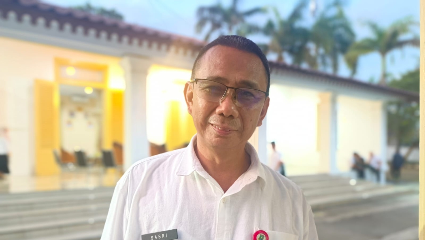 Kepala DLH Kota Cilegon Sabri Mahyudin.(Foto: Babe Banten)