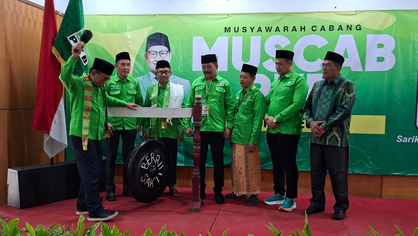 Pembukaan Muscab PKB Kota Cilegon di Hotel Saring Kuring Indah. (Foto: Babe Banten)