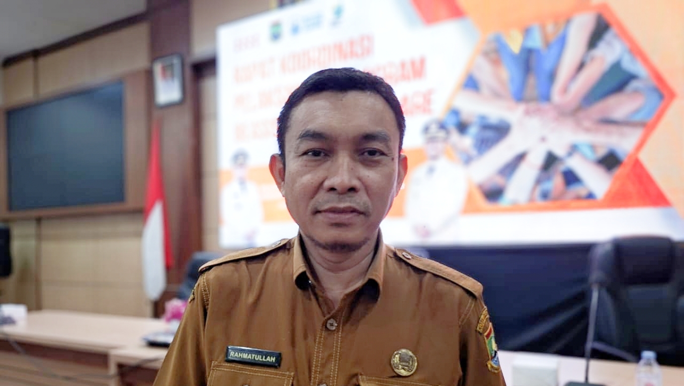 Kepala Bagian Kesejahteraan Rakrat (Kabag Kesra) Sekretariat Daerah (Setda) Kota Cilegon, Rahmatullah. (Foto: Babe Banten )