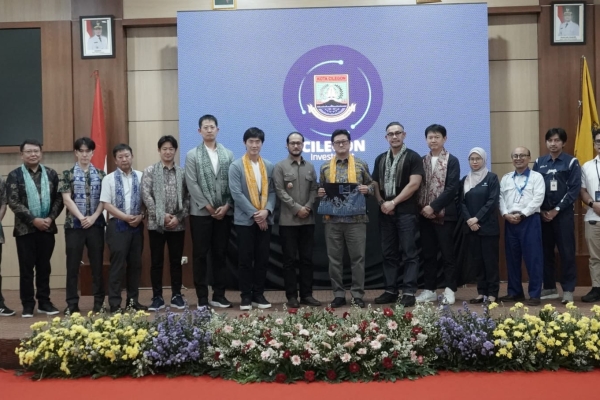 Calon Investor Jepang Kunjungi Cilegon, Wawalkot Fajar Sambut Baik