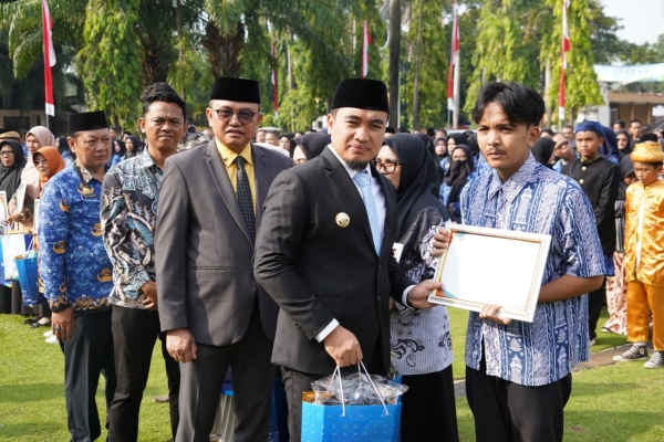 Momen Peringatan Hari Otonomi Daerah, Walikota Robinsar Tegaskan Perkuat Sinergi Pusat dan Daerah